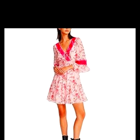 Betsey Johnson Pink Floral Dress - Picture 14 of 15